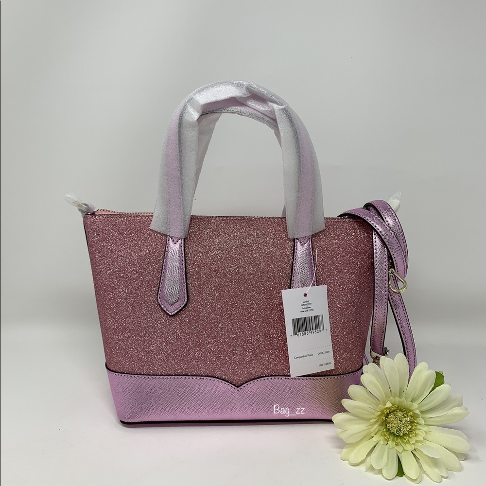 Kate Spade Lola Glitter Small Satchel - Picture 6 of 10